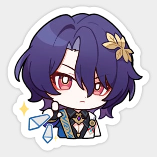 Honkai Star Rail Chibi Dr Ratio 2 Sticker